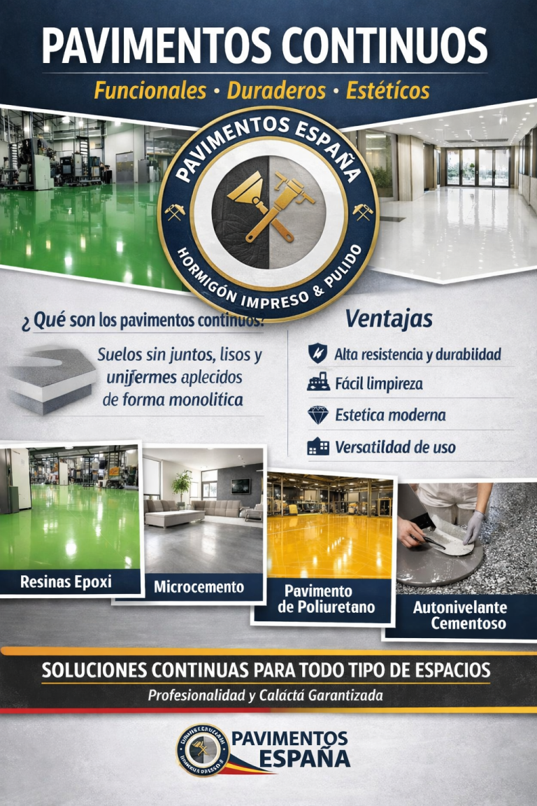 Pavimentos continuos